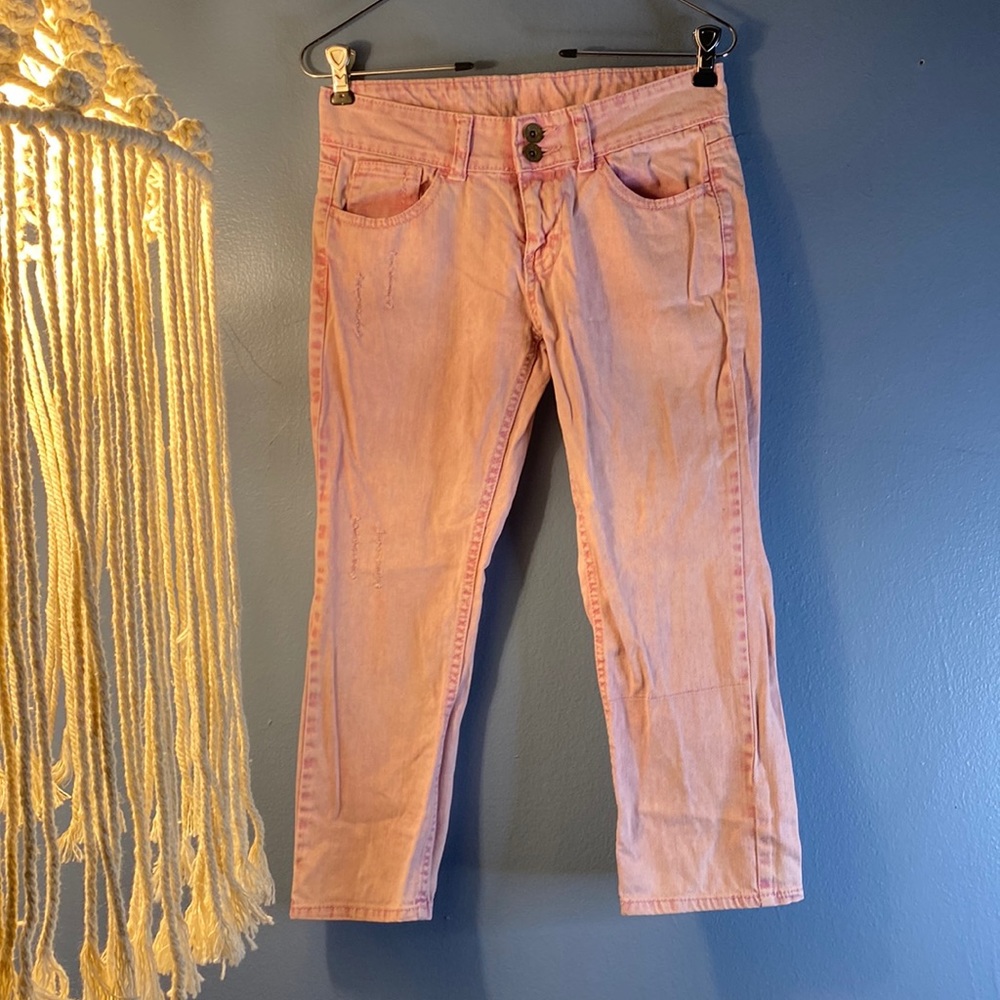 Calf short jeans